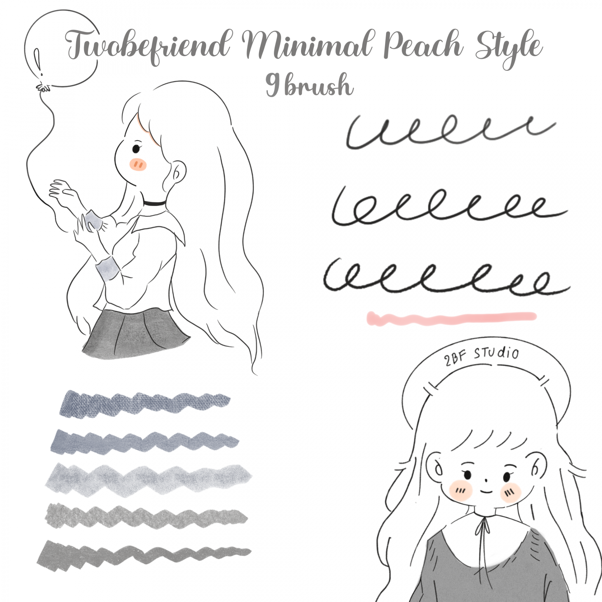 Twobefriend Minimal Peach Style (มินิมอลสไตล์เกาหลี)