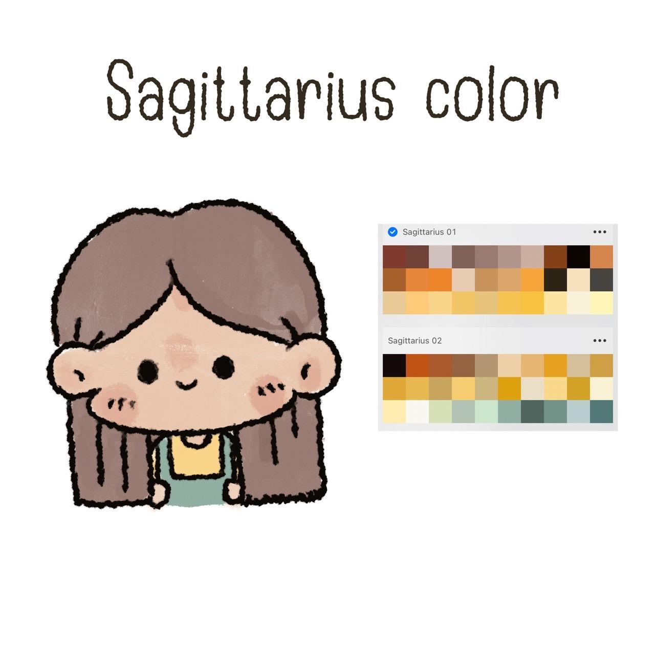 Sagittarius color