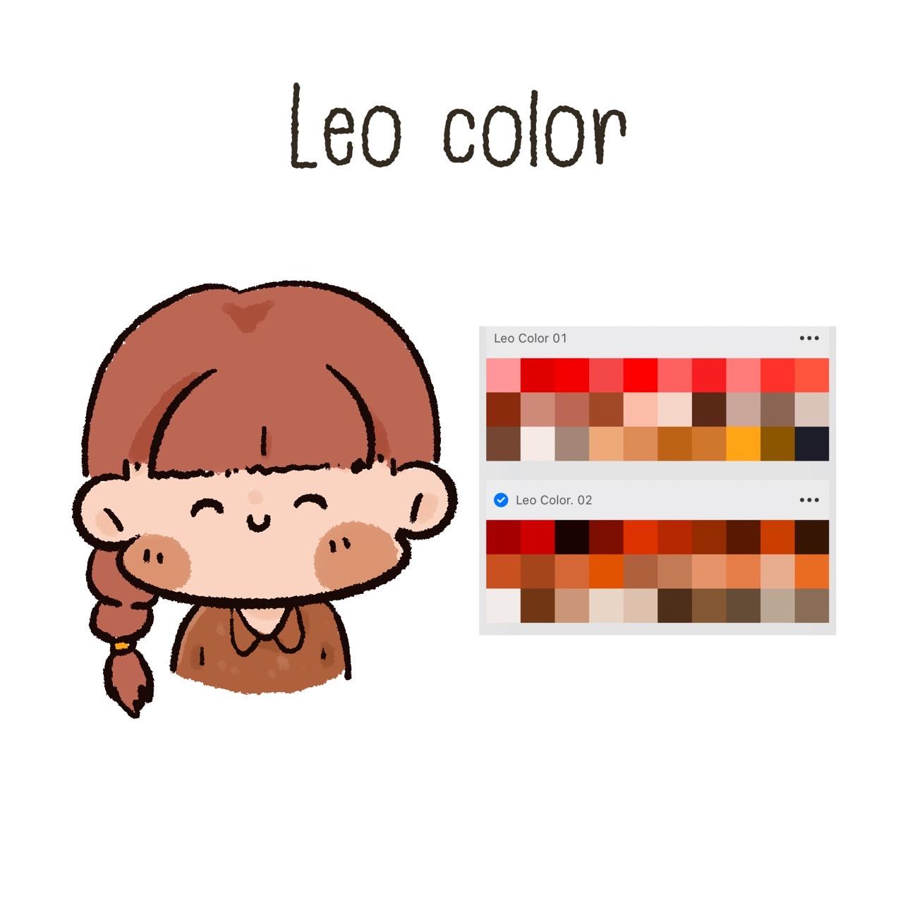 Leo color