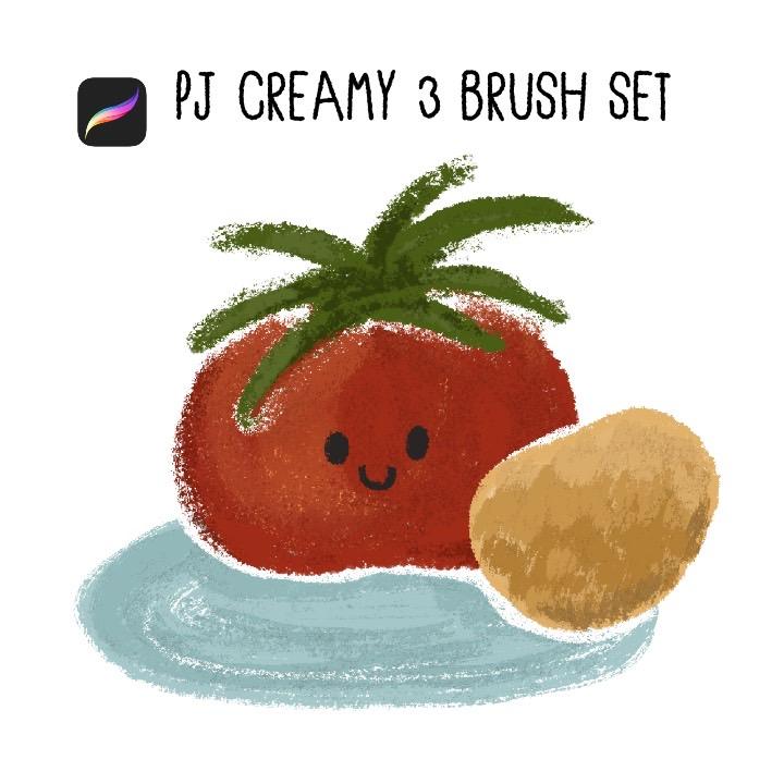 PJ CREAMY 3 BRUSH SET