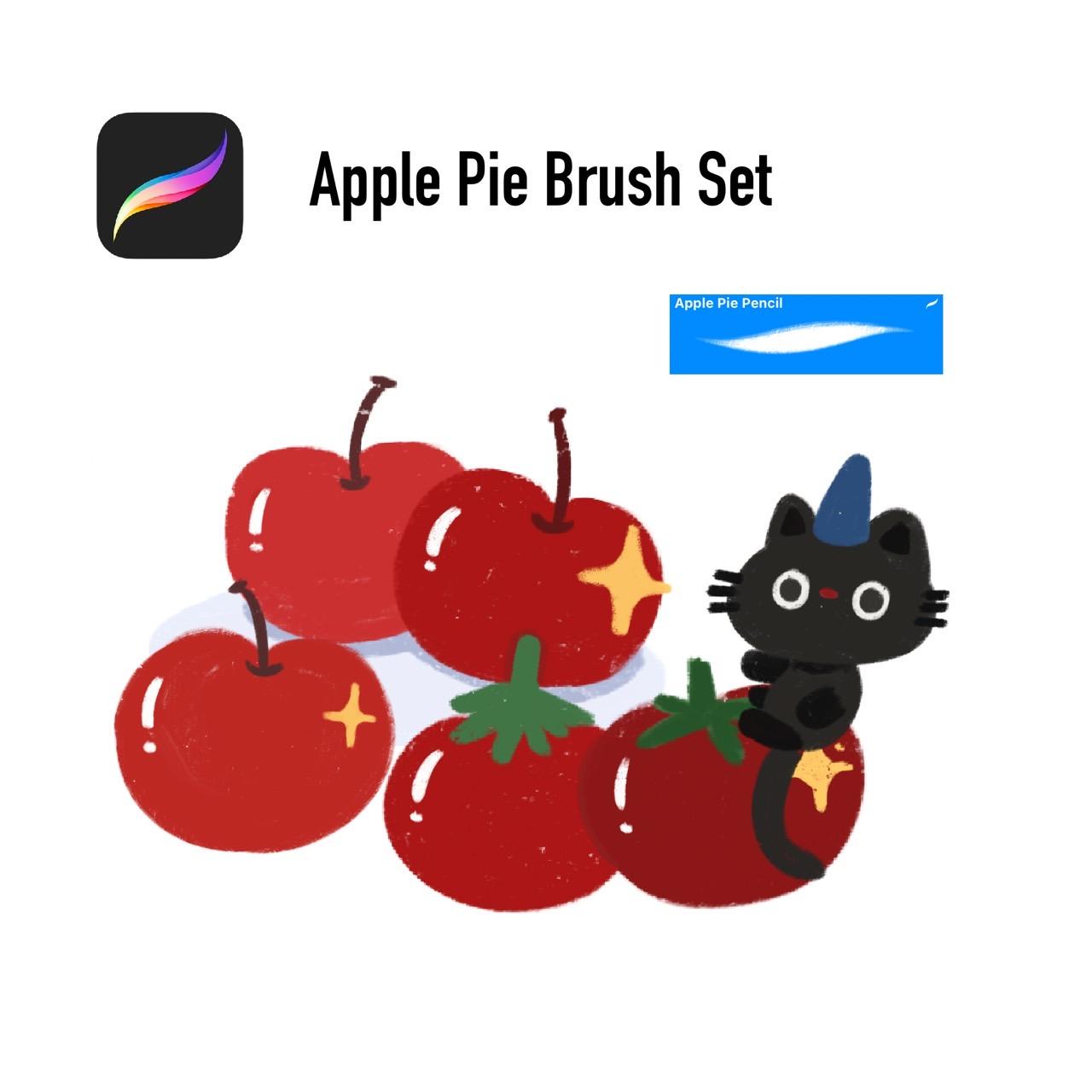 Apple Pie BRUSH SET